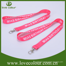 Sublimation Printing Polyester Neck Strap Lanyard